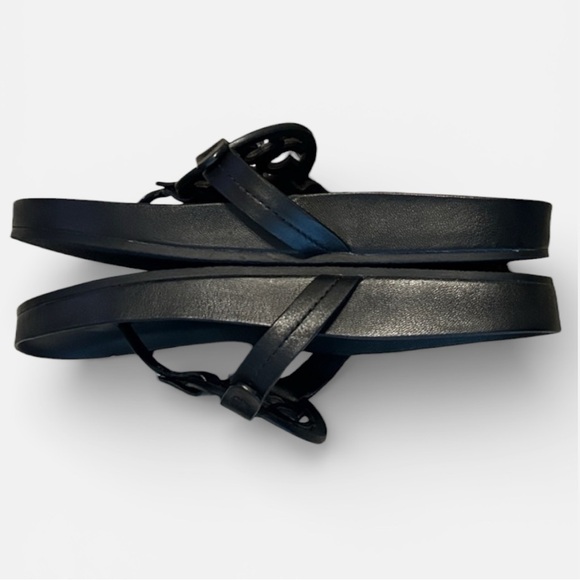 TORY BURCH Women's Miller Cloud Sandal in Perfect Black (7.5) - Picture 3 of 6